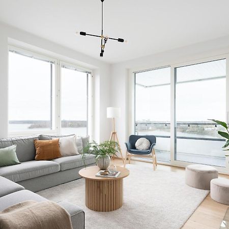 Luxury Penthouse With Stunning Sea Views & Private Sauna 赫尔辛基 外观 照片