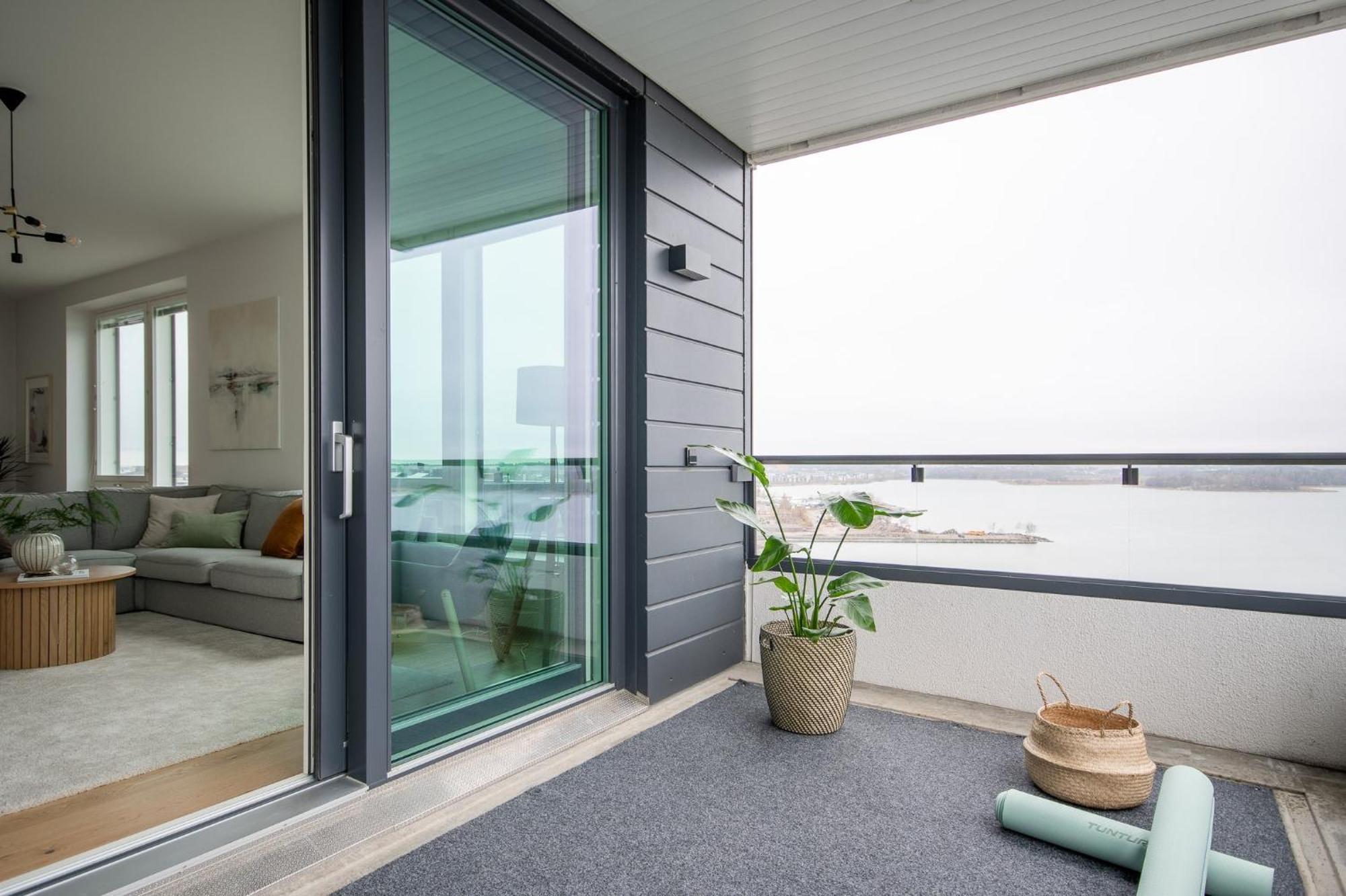 Luxury Penthouse With Stunning Sea Views & Private Sauna 赫尔辛基 外观 照片