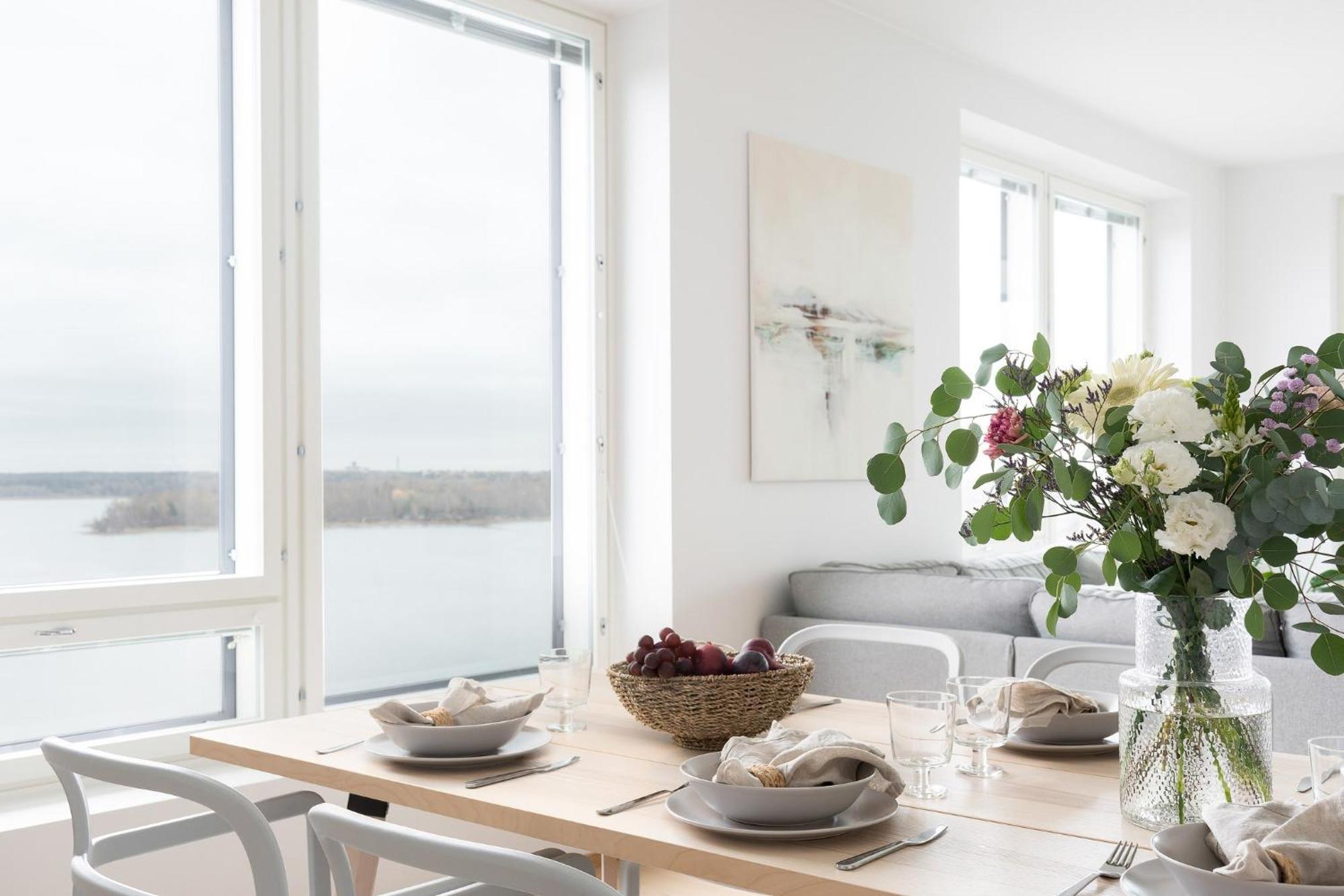 Luxury Penthouse With Stunning Sea Views & Private Sauna 赫尔辛基 外观 照片